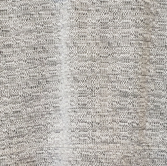 A New Day Hoodie Pullover Textured Lace Up Tie Neck Gray & White Size XL - Picture 10 of 11